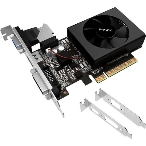 PNY NVIDIA GeForce GT 710 VERTO 2GB DDR3 PCI Express 2.0 Graphics Card ...