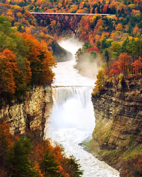 The waterfalls of letchworth state park – Artofit