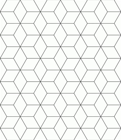 Printable Blank Pattern Block Template - Printable Templates