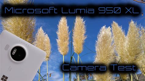 Microsoft Lumia 950 XL Camera Video & Picture Test 4K | UHD ...