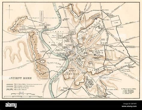 Medieval Rome Map