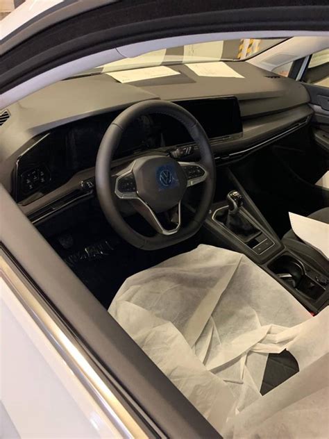 2020 Volkswagen Golf 8 Leaked in Full, Interior Sets New Hatchback ...