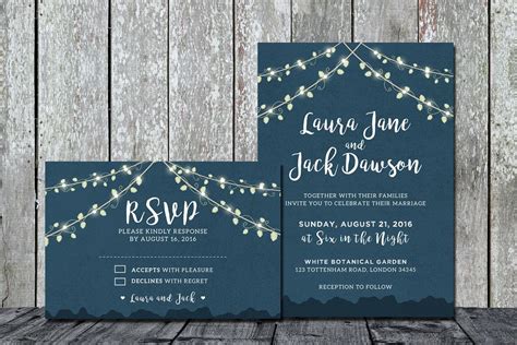 Wedding Invitation & RSVP