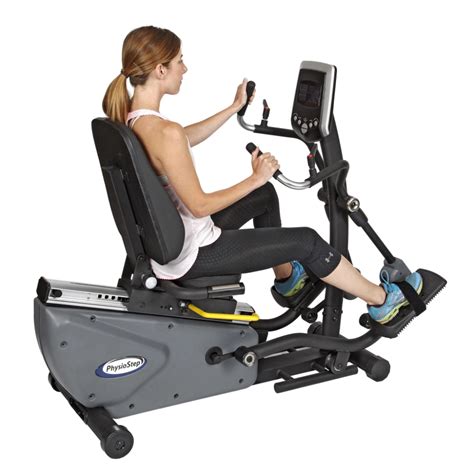 PhysioStep HXT Recumbent Cross Trainer Exercise Bike for Seniors ...