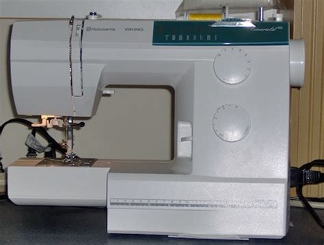 Maquina De Coser Husqvarna Viking Emerald 118 - Noticias Máquina