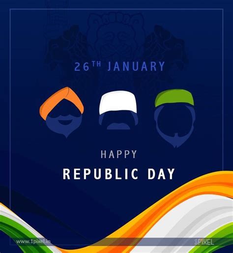 Republic Day logo | Republic day, Republic day photos, Republic day india