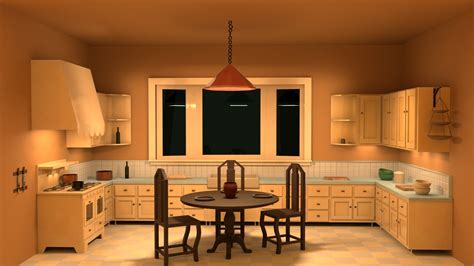 ArtStation - Coraline Kitchen