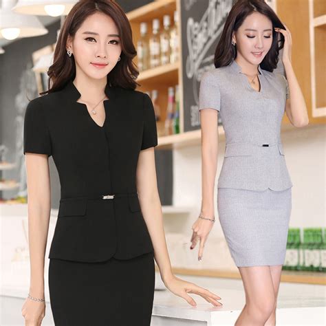 Beauty uniform Spa Hotel front desk salon uniform dress women massage ...