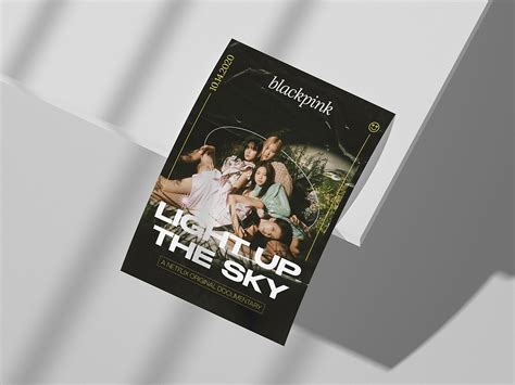 BLACKPINK 'Light Up The Sky' Netflix Poster Redesign on Behance