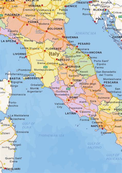 Piombino Italy Map | Time Zones Map