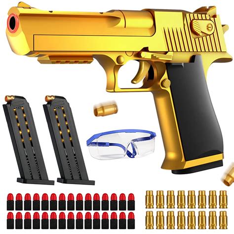 Buy Toy , Shell Ejection Soft Bullet Toy Pistol, Gifts for Boys and ...