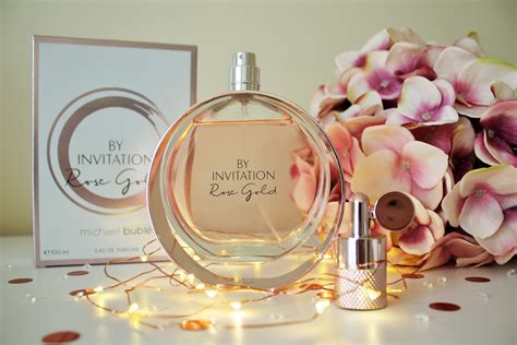 Michael Buble By Invitation Rose Gold Perfume Review | Kate Louise Blogs