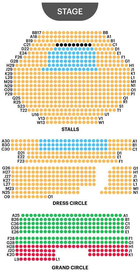 Savoy Theatre Seating Plan | London Theatre Guide