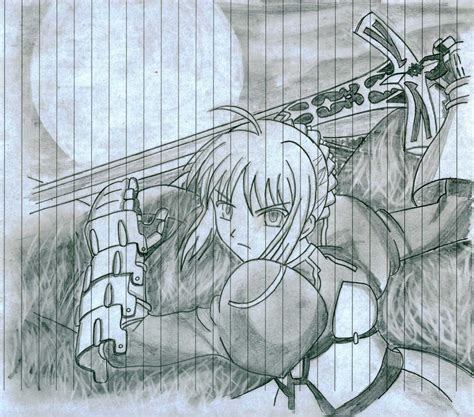 Saber - Fate Stay Night Fan Art (3864499) - Fanpop