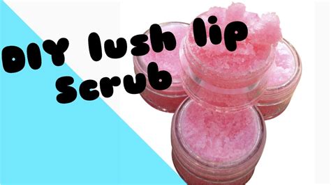 DIY Lush lip scrub - YouTube