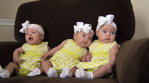 triplets would be a handfull, but so worth it! | Baby love, Triplets ...