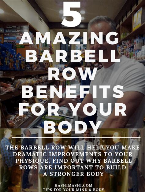 Barbell Row Benefits and Muscles Worked by the Barbell Row