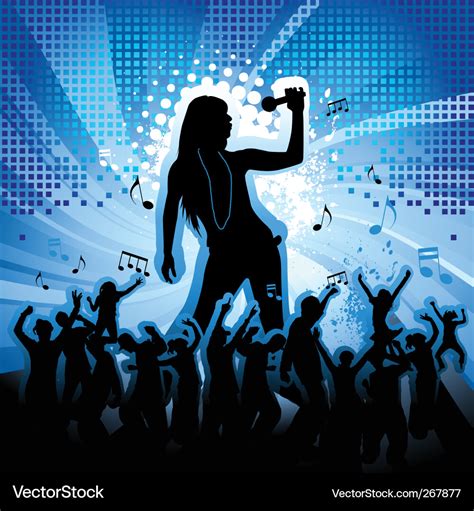 Music party Royalty Free Vector Image - VectorStock