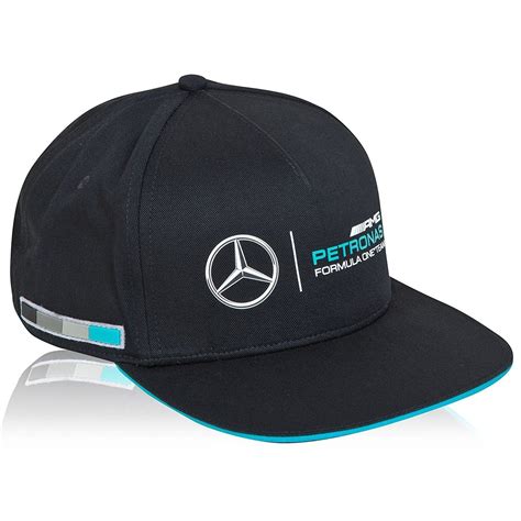 Mercedes Benz Petronas AMG Formula 1 Black Classic Hat Cap w/Team Logo ...