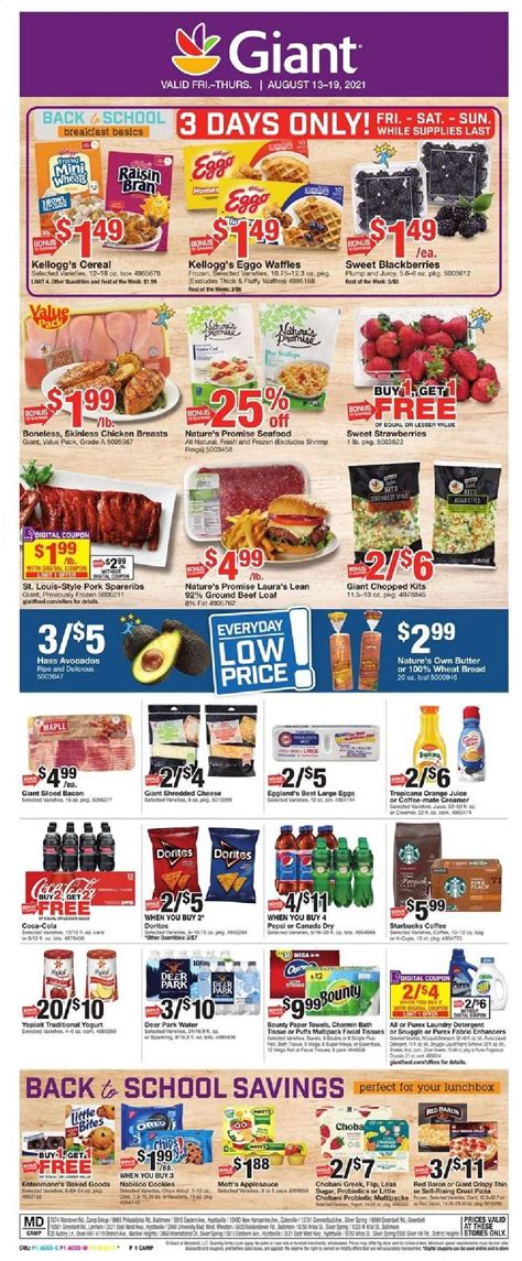 Giant Current Sales - Weekly Ads Online