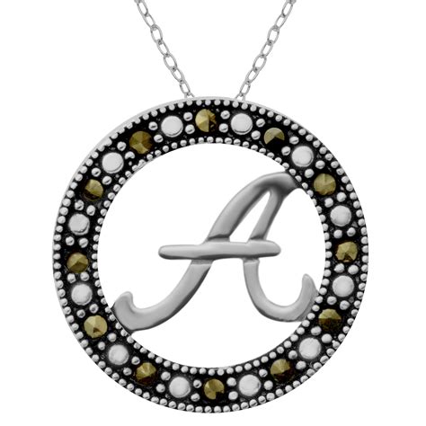 Sterling Silver Initial Necklace