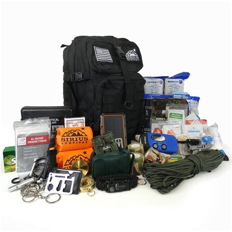 Pre-Packed Emergency Survival Kit/Bug Out Bag for 2 – 175+ Pieces ...