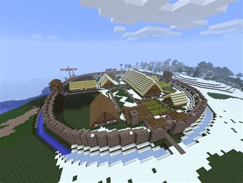 Viking Fort Minecraft Project | Viking village, Minecraft projects ...