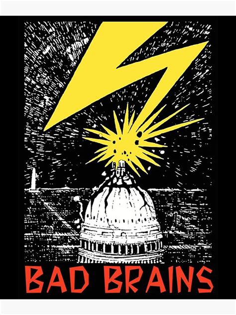 "Bad Brains Logo " Poster by FreshFlyDesign | Redbubble