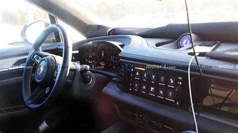 Take A Good Look Inside The 2024 Porsche Macan EV And Its Digital Dash