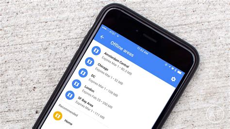 How to save offline maps on iPhone with Google Maps