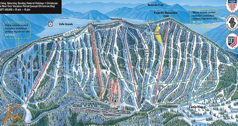 Ski Santa Fe Trail Map - Maping Resources