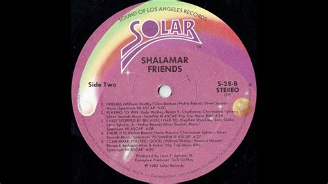 SHALAMAR - Playing to win - YouTube