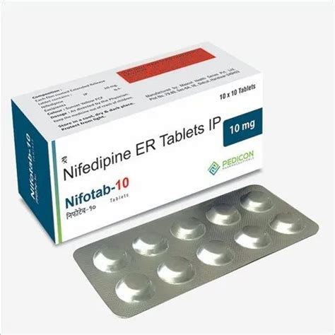 Nifedipine Tablets 10 Mg at best price in Nagpur by Shivam Medical ...