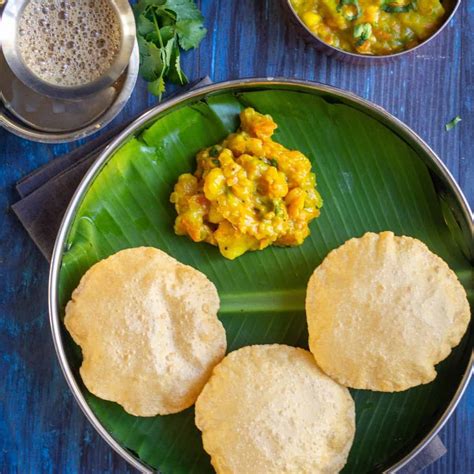 Poori Recipe | Puri | How To Make Poori | Deep-Fried Indian Bread