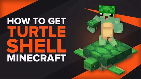 How to Get a Turtle Shell in Minecraft [Crafting Guide]