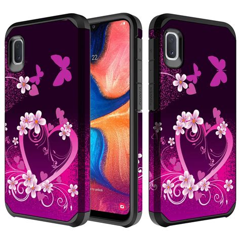 for Samsung Galaxy A10E Case Phone Case Shock Proof Edges Hybrid Hard ...