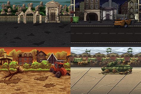 2D Pixel Art Battle Backgrounds - CraftPix.net