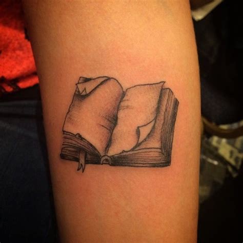 Open Book Tattoo