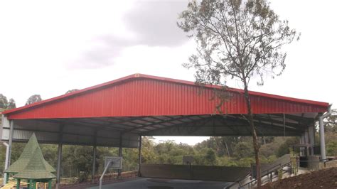 Basketball Court Roof for a School in Karen – Nairobi. – Steel ...