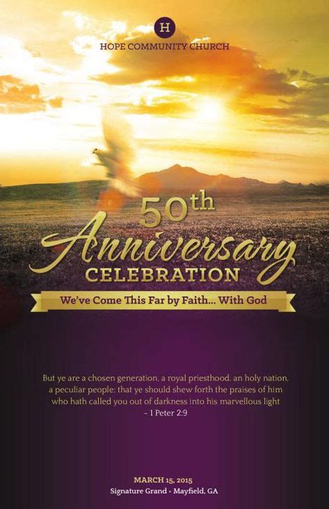 10 Best Church anniversary themes images in 2020 | church anniversary ...