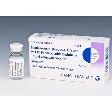 Meningococcal Polysaccharide Diphtheria Toxoid Conjugate Vaccine ...