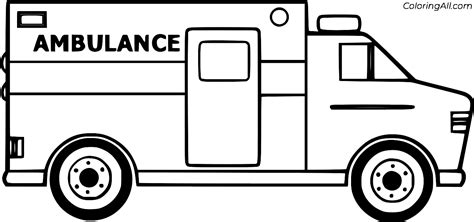 Ambulance Coloring Pages (51 Free Printables) - ColoringAll