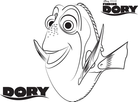 5500 Dory Coloring Pages Pdf Images - Hot Coloring Pages