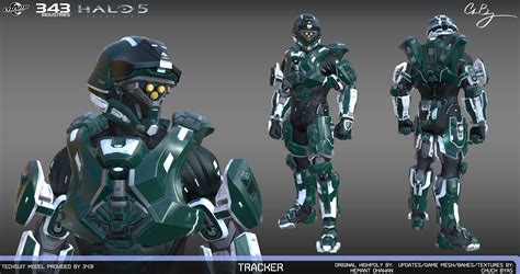 Chuck Byas - Halo 5: Guardians Tracker Armor