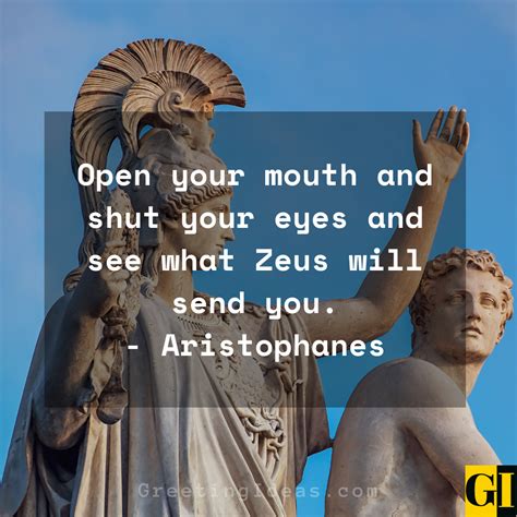 Famous Greek God Zeus Quotes and Sayings on Greek Mythology