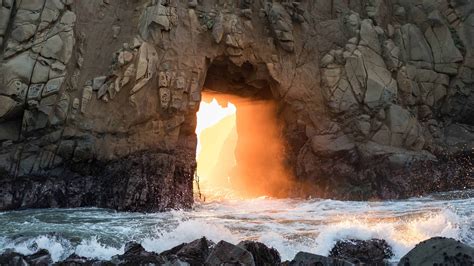 Pfeiffer Beach Big Sur Gateway State Park California United States UHD ...