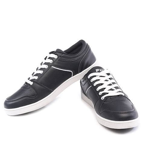 Fila Black Sneaker Shoes - Buy Fila Black Sneaker Shoes Online at Best ...