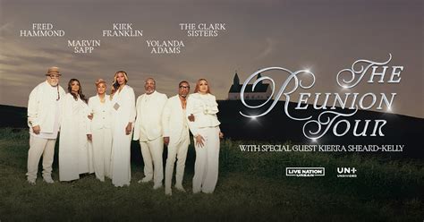 Kirk Franklin Announces The Reunion Tour 2024 - Live Nation Entertainment