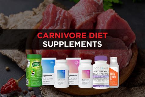 5 Best Carnivore Diet Supplements (7 Things to Know) | Diet supplements ...