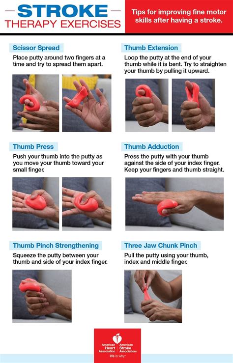 Printable Occupational Therapy Hand Exercises